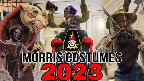 morris costumes 2023|morris costumes animatronics.